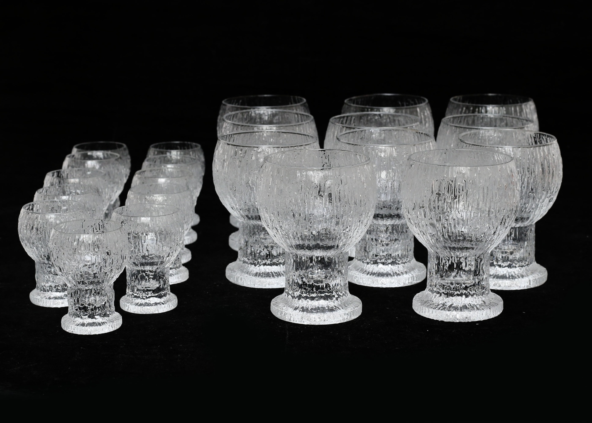 Ölglas samt snapsglas