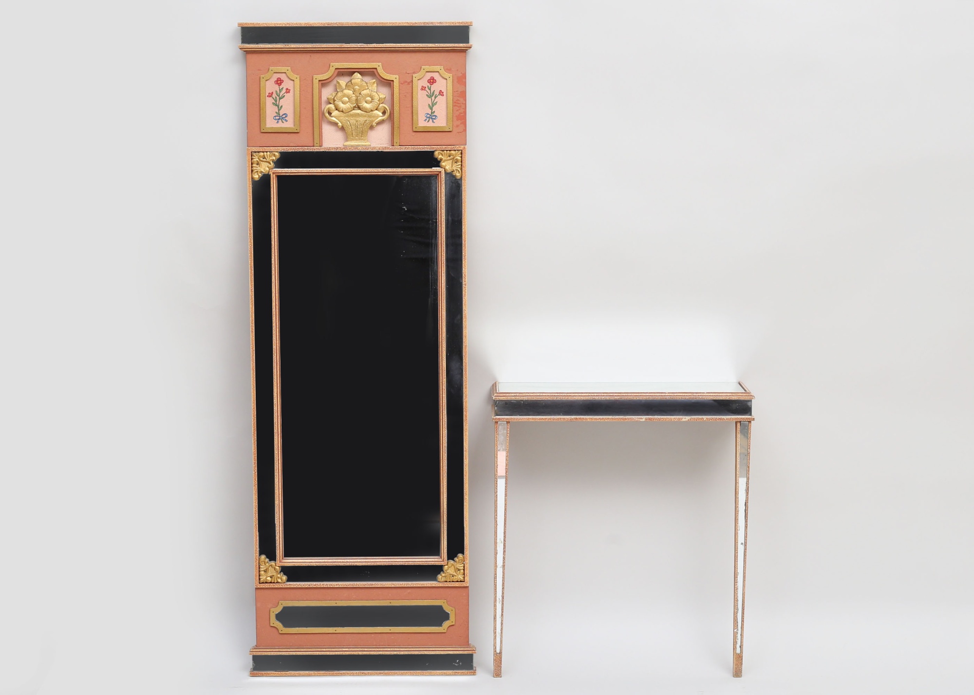Spegel med konsolbord 1930-tal