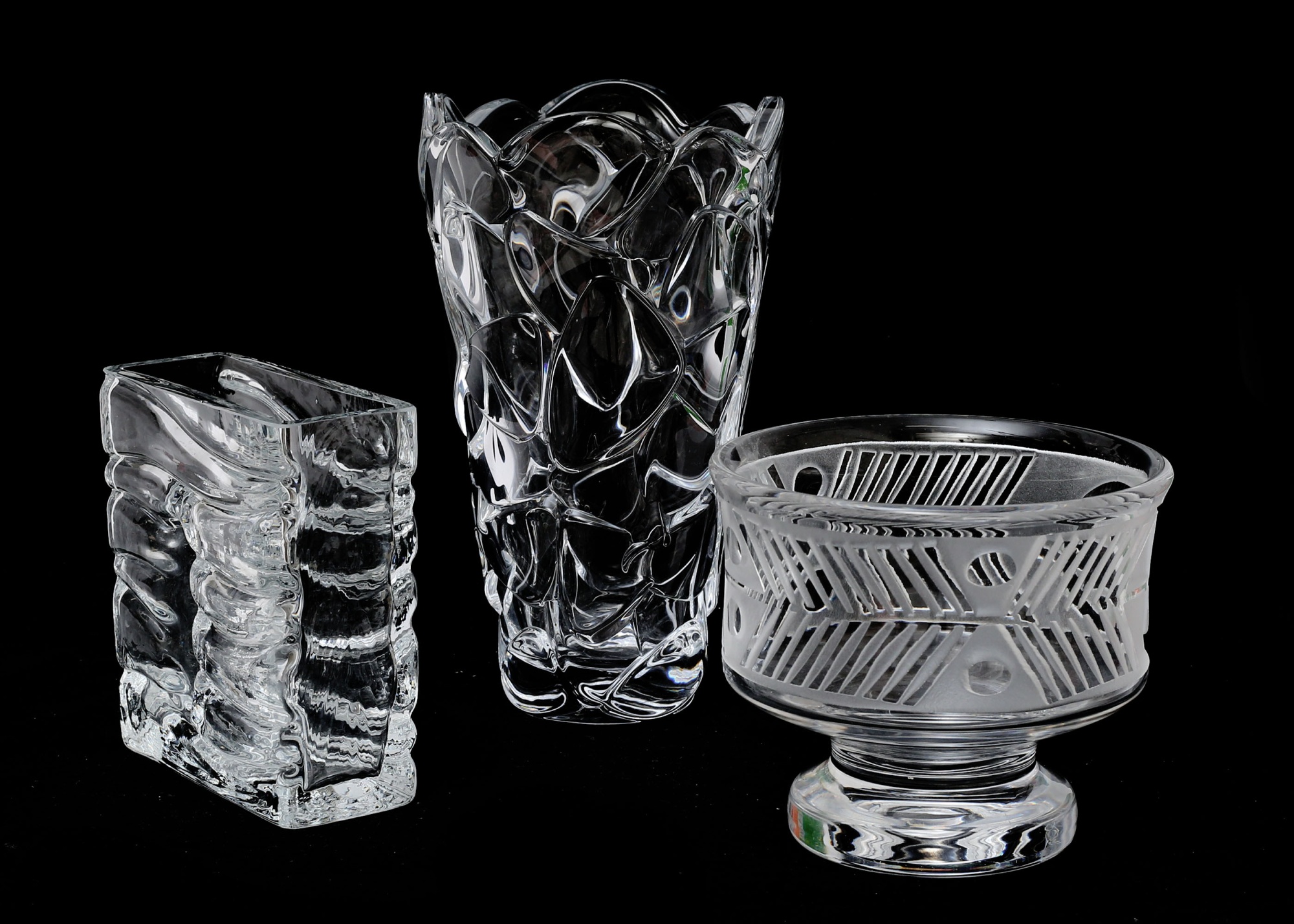 Konstglas 3 delar