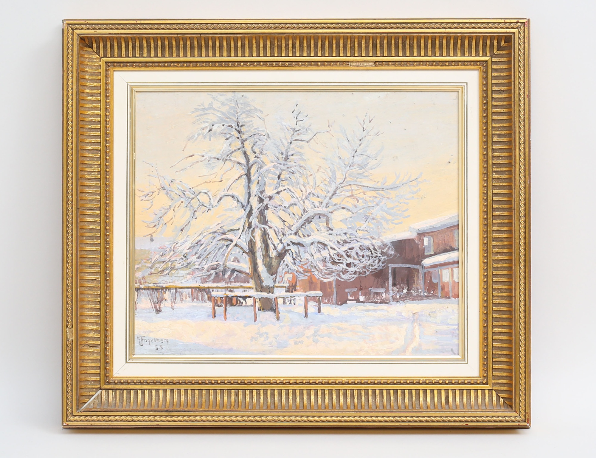 Gustav Fogelberg gouache