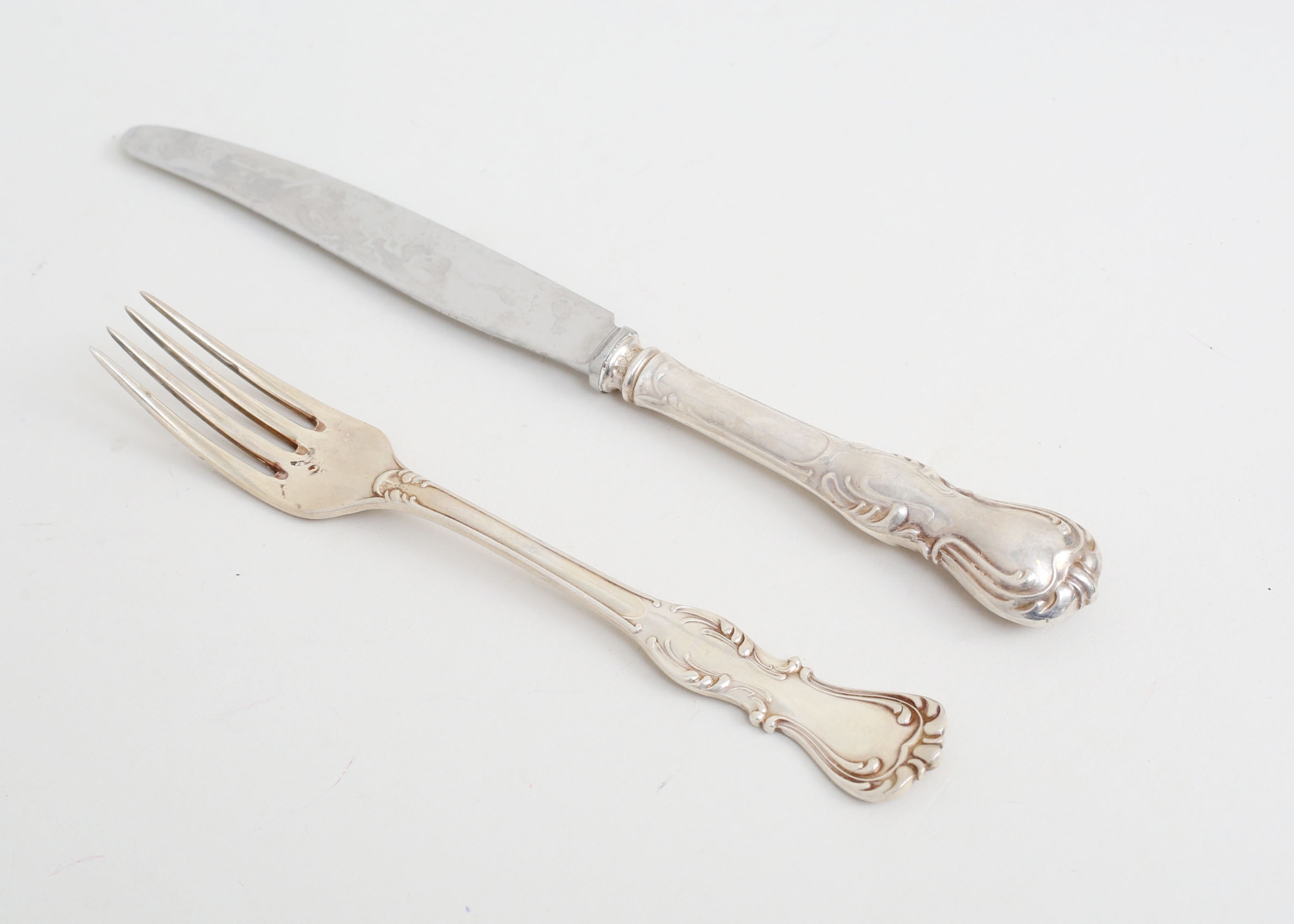 Förrättsbestick 18 delar sterlingsilver