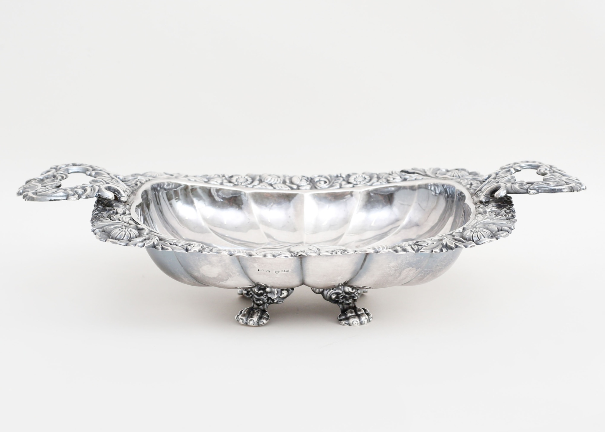 Skålfat senempir silver