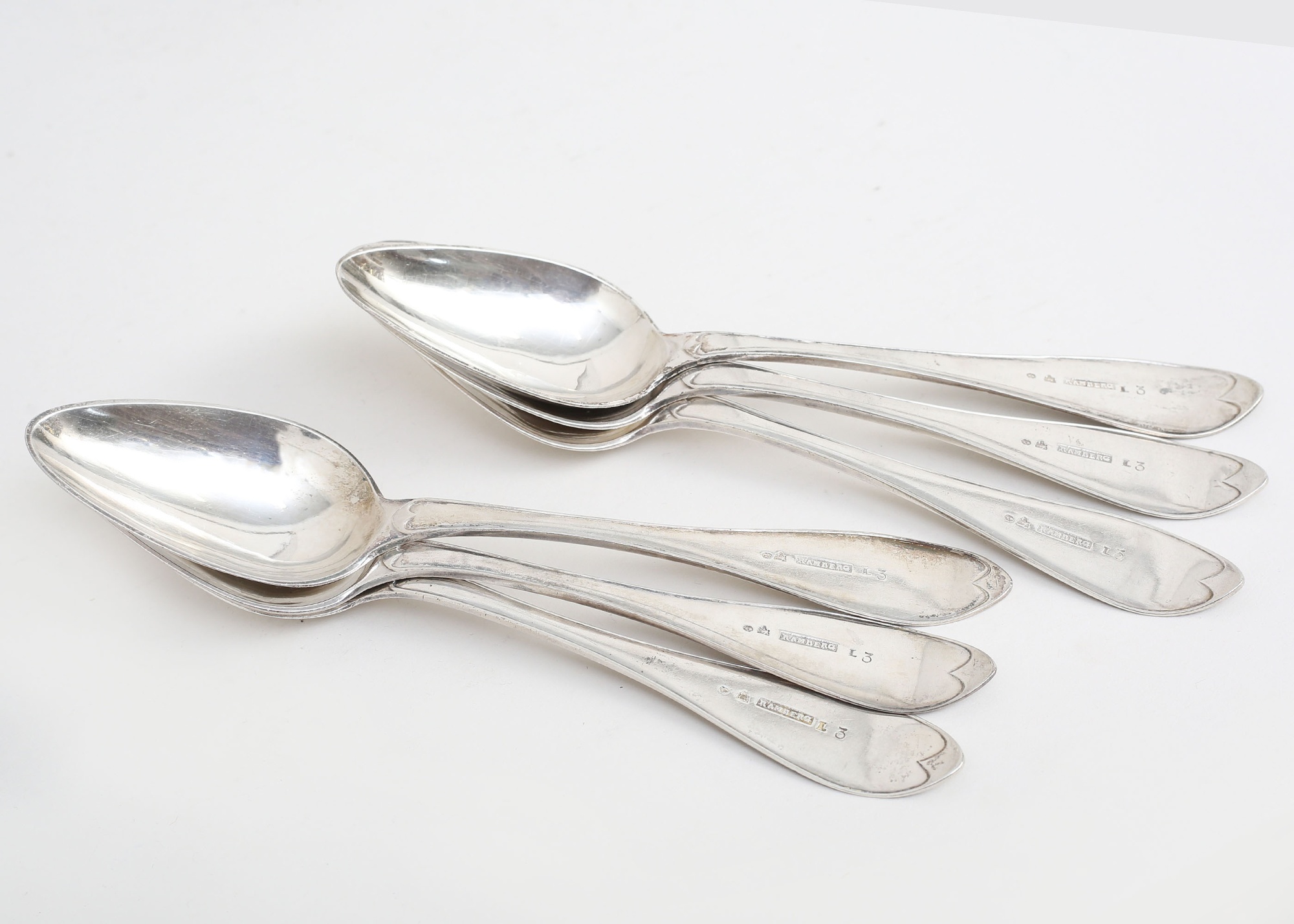 Matskedar 6 stycken silver